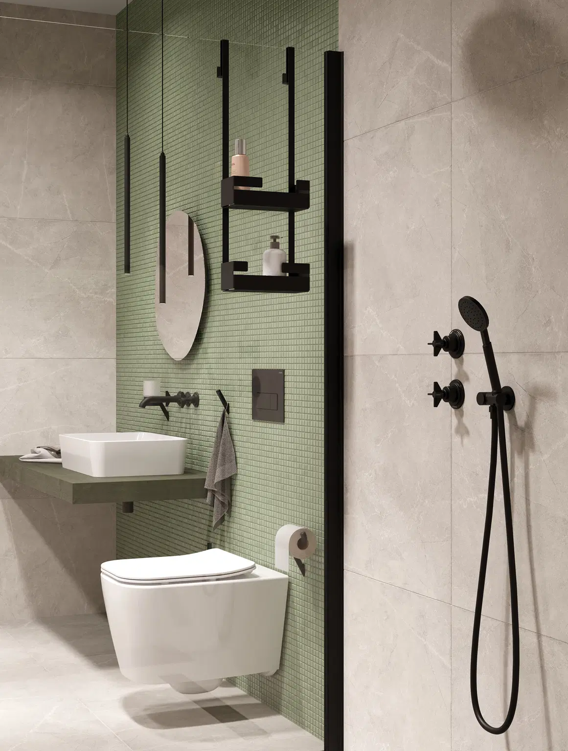 Temisto izlietnes krāns, iebūvēts - Image 3