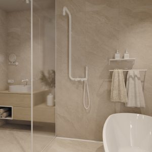 SILIA dvieļu tūrētājs,  balts